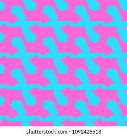 Flex arm bodybuilder with big muscles seamless pattern.