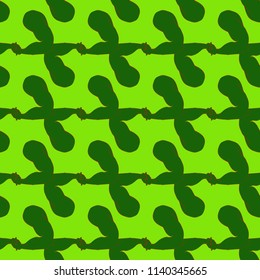 Flex arm bodybuilder with big muscles seamless pattern.