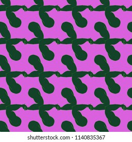 Flex arm bodybuilder with big muscles seamless pattern.