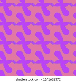 Flex arm bodybuilder with big muscles seamless pattern.