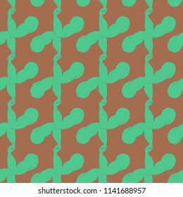 Flex arm bodybuilder with big muscles seamless pattern.