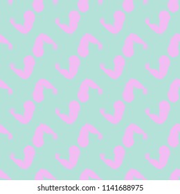 Flex arm bodybuilder with big muscles seamless pattern.