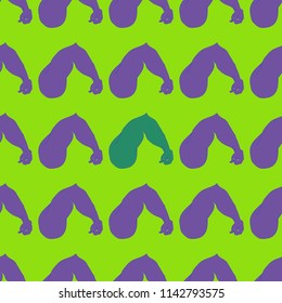 Flex arm bodybuilder with big muscles seamless pattern.