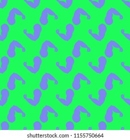 Flex arm bodybuilder with big muscles seamless pattern.