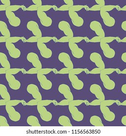 Flex arm bodybuilder with big muscles seamless pattern.