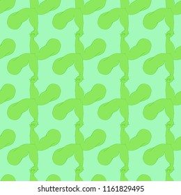 Flex arm bodybuilder with big muscles seamless pattern.