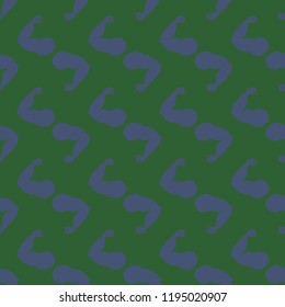 Flex arm bodybuilder with big muscles seamless pattern.
