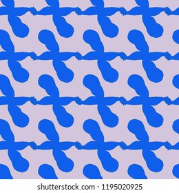 Flex arm bodybuilder with big muscles seamless pattern.