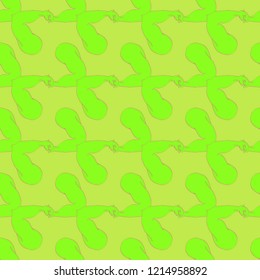 Flex arm bodybuilder with big muscles seamless pattern.