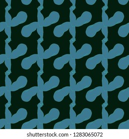 Flex arm bodybuilder with big muscles seamless pattern.