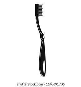 Flex toothbrush icon. Simple illustration of flex toothbrush vector icon for web design isolated on white background
