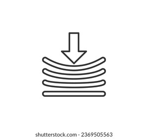 Flexibility, agility icon. Vector illustration.