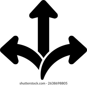 flexibility arrows choice choose decision opportunities selection direction 10275