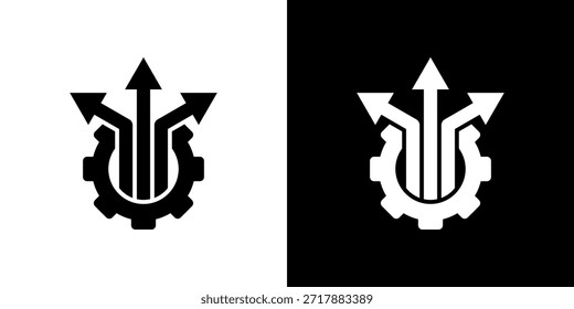 Icono de flexibilidad relleno en blanco y negro.