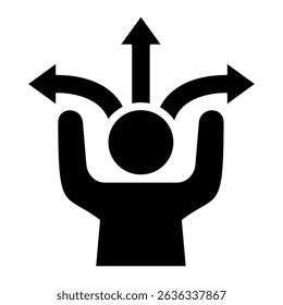 Elemento de icono de flexibilidad para el diseño