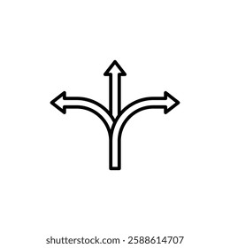 Flexibility icon Flat illustration sign