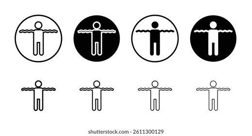 Flexibility icon Flat illustration sign