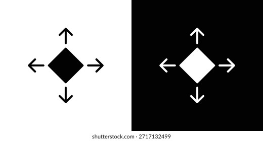 Icono de la flexibilidad, icono del estilo del glifo para el Sitio web o el App móvil