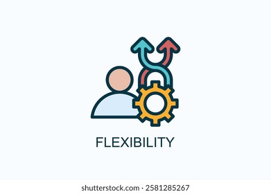 Flexibility Icon Or Logo Isolated Illustration