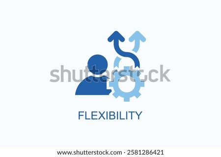 Flexibility Icon Or Logo Isolated Illustration