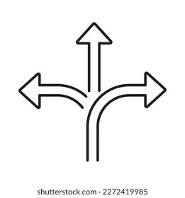 Flexibility icon. outline black flexibility vector sign for logo, web, app, UI. simple symbol for flexible products.