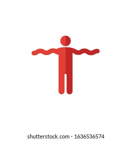 Flexibility icon. Simple element from soft skills icons collection. Creative Flexibility icon ui, ux, apps, software and infographics.