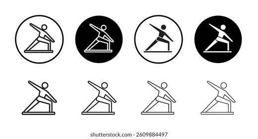 Flexibility icon Simple thin outline
