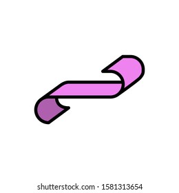 Flexibility icon. Vector illustration can be used for topics plastic, technology, brand