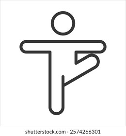 Flexibility Icon Vector Illustration Outline
