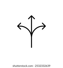 Flexibility isolated simple line icon.