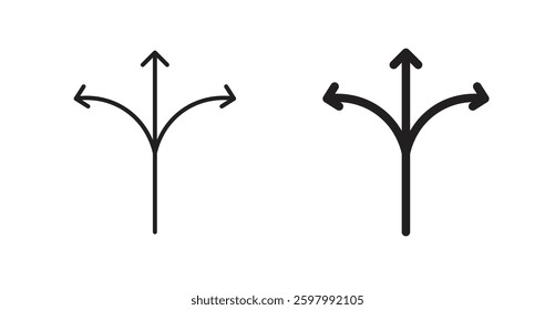 Flexibility line icon vector set.