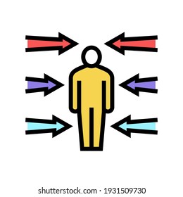 flexibility soft skill color icon vector. flexibility soft skill sign. isolated symbol illustration