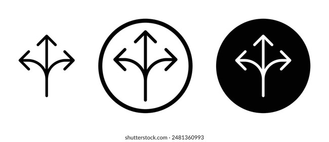 Flexibility thin line vector icon set.