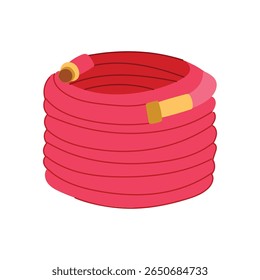 caricatura de mangueira de jardim flexível. durável expansível, leve retrátil, vinil borracha flexível mangueira de jardim sinal.