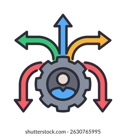 Elemento de icono flexible para el diseño