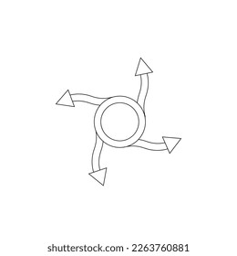 Flexible Icon. Flexibility Symbol.vector illustration design