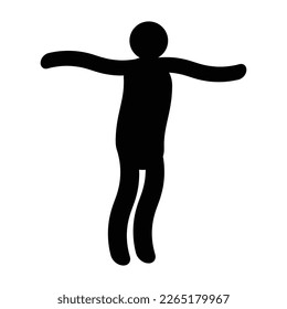 Flexible Icon. Flexibility Symbol.vector illustration design