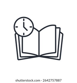 flexible learning icons isolated on White Background. Flat style design
