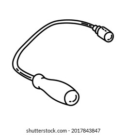 Flexible Magnet Pick Up is Part of Mechanical Equipment Device Hand Drawn Vector Icon Set.