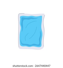 flexível reutilizável quente frio gel pack cartoon. durável micro-ondas, lesão congelador, inflamação inchaço flexível reutilizável quente frio gel pack sinal.