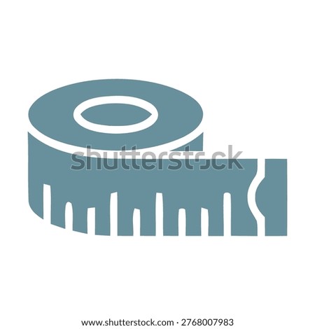 Flexible ruler for measuring distances