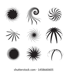 flexible stars, set of eps shape vector objects