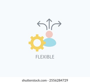 Flexible Vector, Icon Or Logo Sign Symbol Illustration