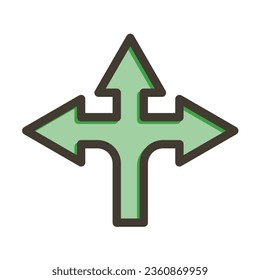 Flexible Vector Thick Line Filled Colors Icon For Personal And Commercial Use.
