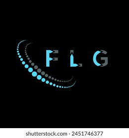 FLG letter logo abstract design. FLG unique design. FLG.
