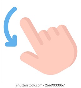 Símbolo de ícone de movimento. Ilustração vetorial.