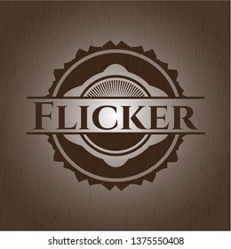 Flicker wooden signboards