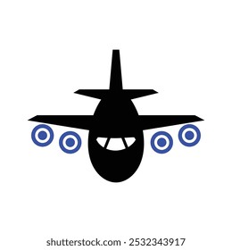 Icono de la aerolínea de vuelo, Vector