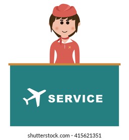 flight attendant,character