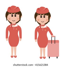 flight attendant,character